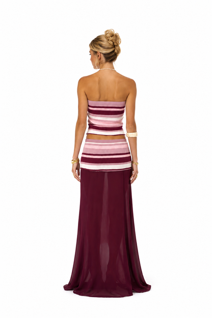 Sardina Rose Skirt & Top Rose