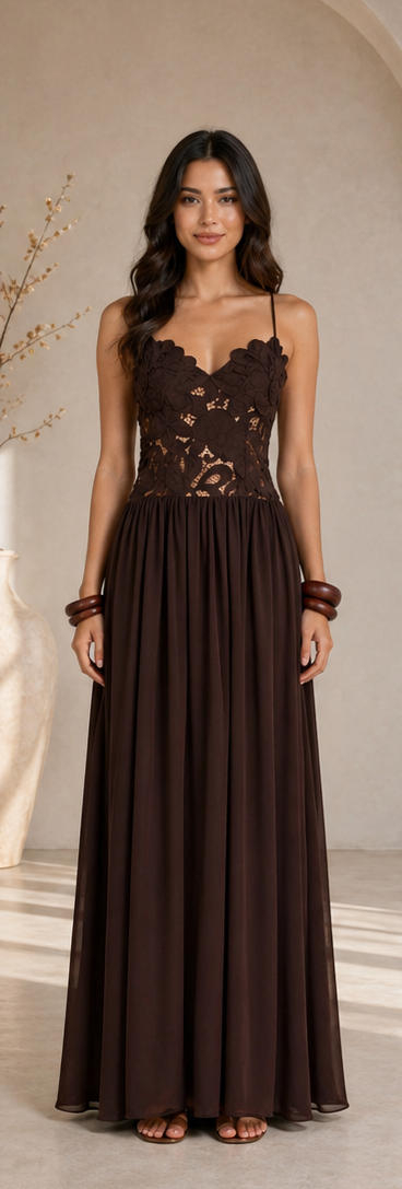 Stephanie Maxi Dress Cedar