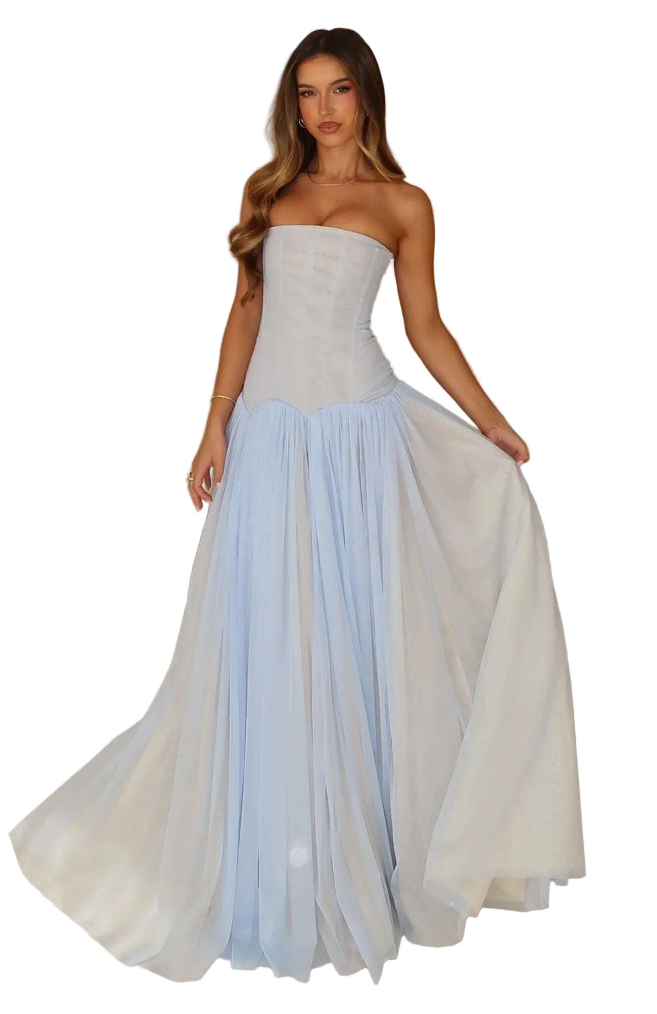 Magic Muse Dress in Baby Blue
