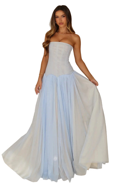 Magic Muse Dress in Baby Blue