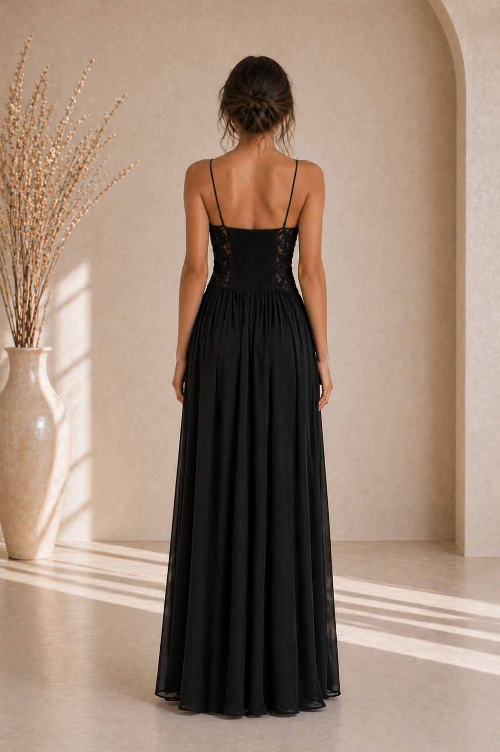 Stephanie Maxi Black