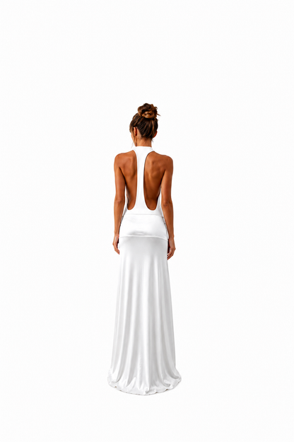 Serena Dress White
