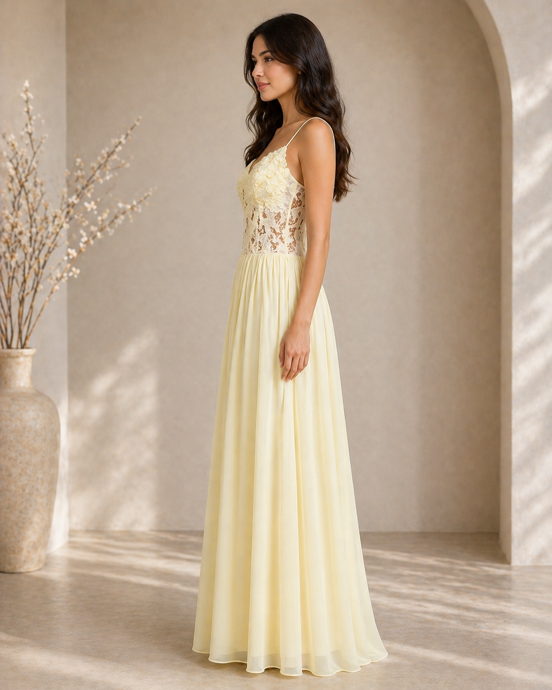 Stephanie Maxi Yellow