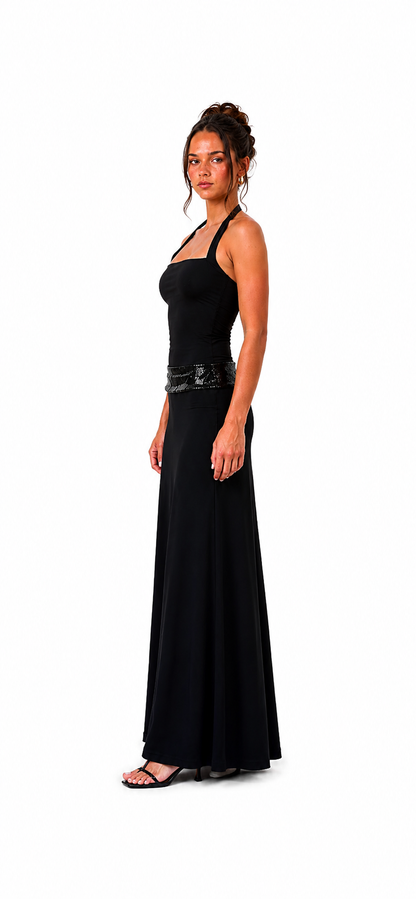 Toscana Maxi Dress Noir Black