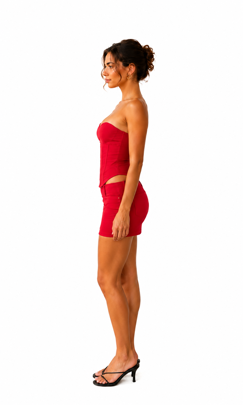 Bambi Set in Red