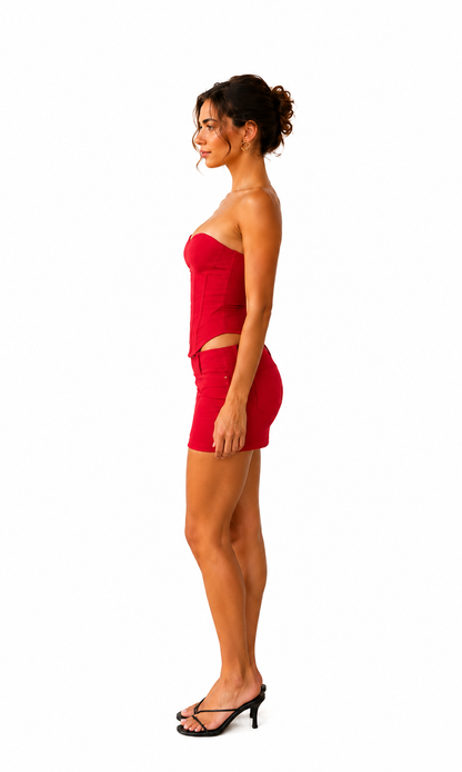 Bambi Set in Red