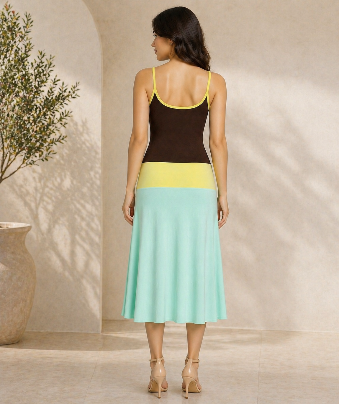 Lucy Midi Dress Mirage