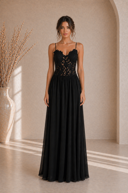 Stephanie Maxi Black
