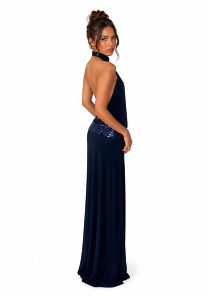 Kassandra maxi dress Midnight navy
