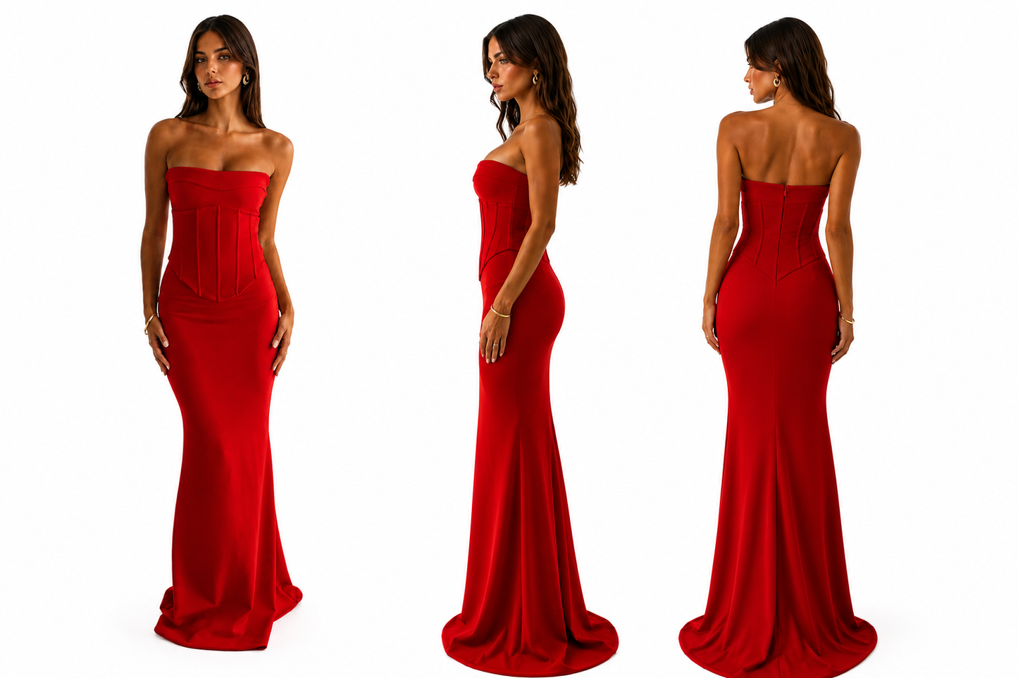 Louie Gown Red