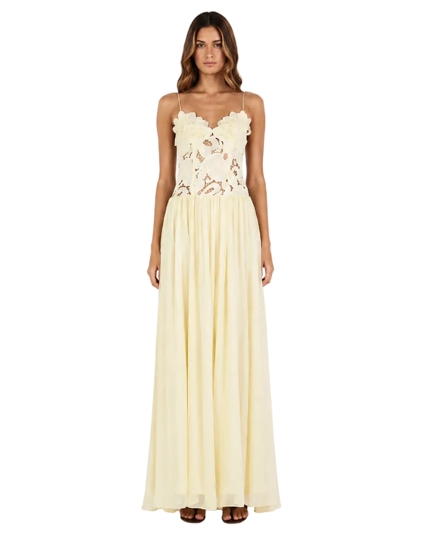 Stephanie Maxi Yellow