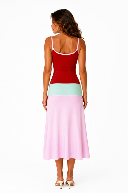 Lucy Midi Dress Sorbet
