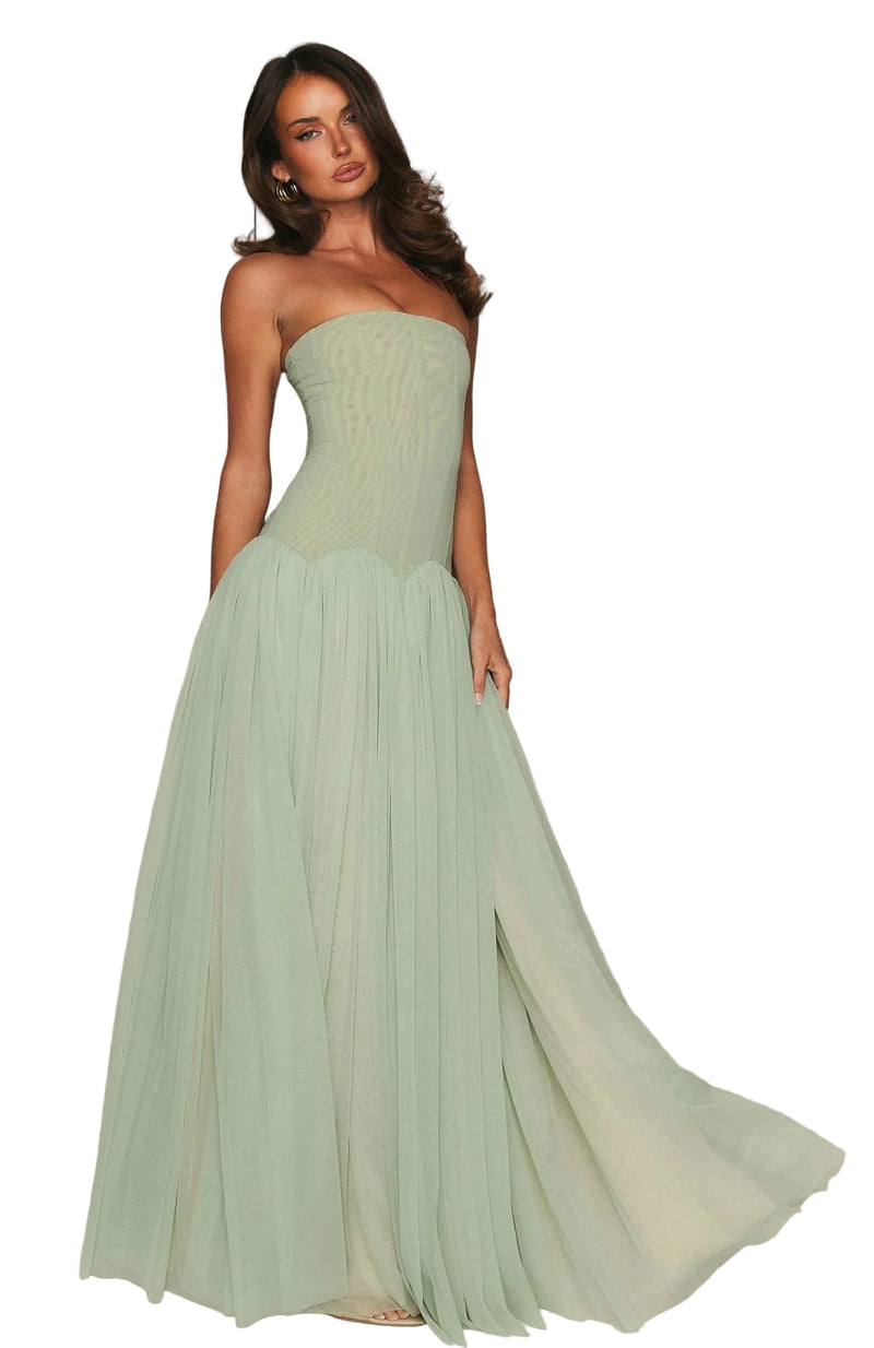 Magic Muse Dress in Mint