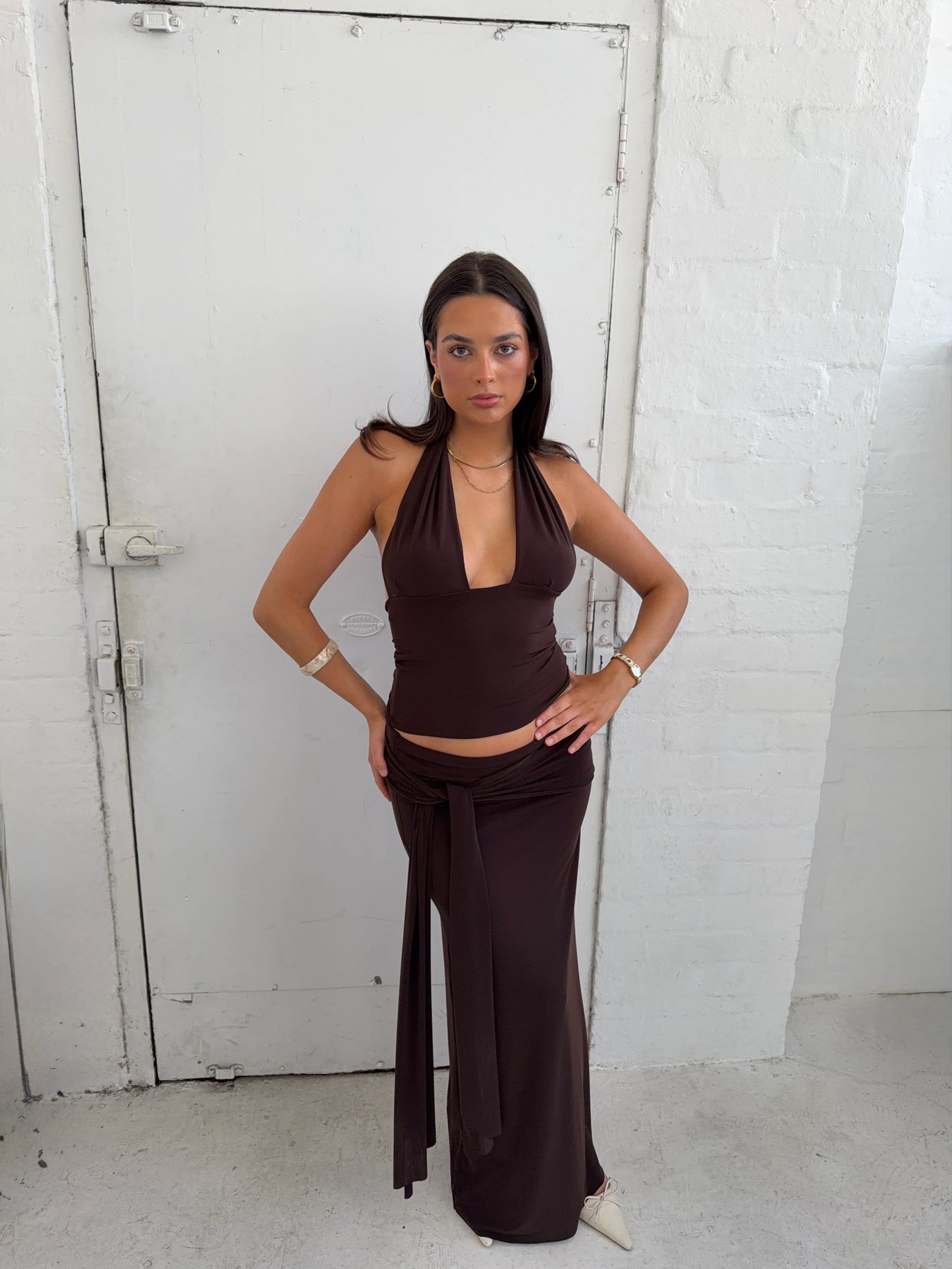 Sofia Set Brown