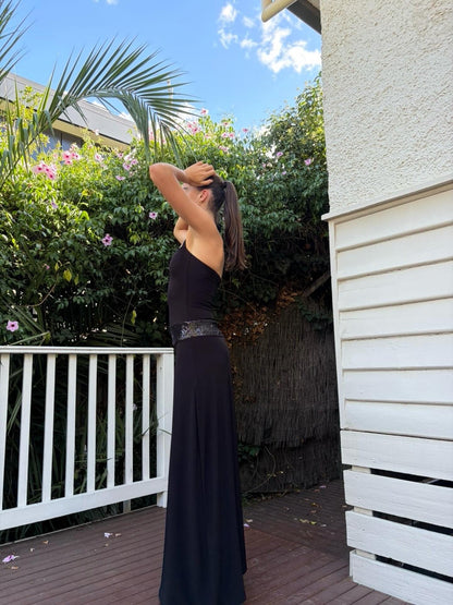 Toscana Maxi Dress Noir Black