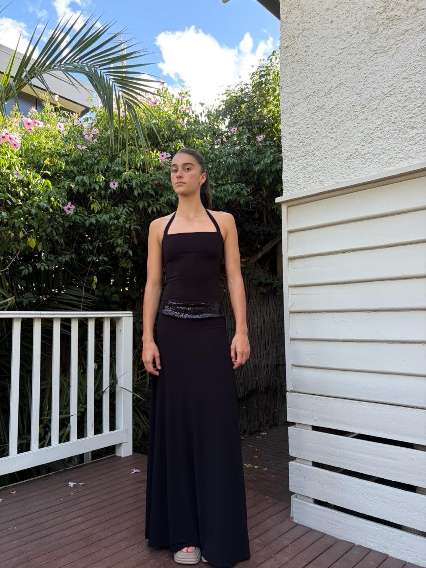 Toscana Maxi Dress Noir Black
