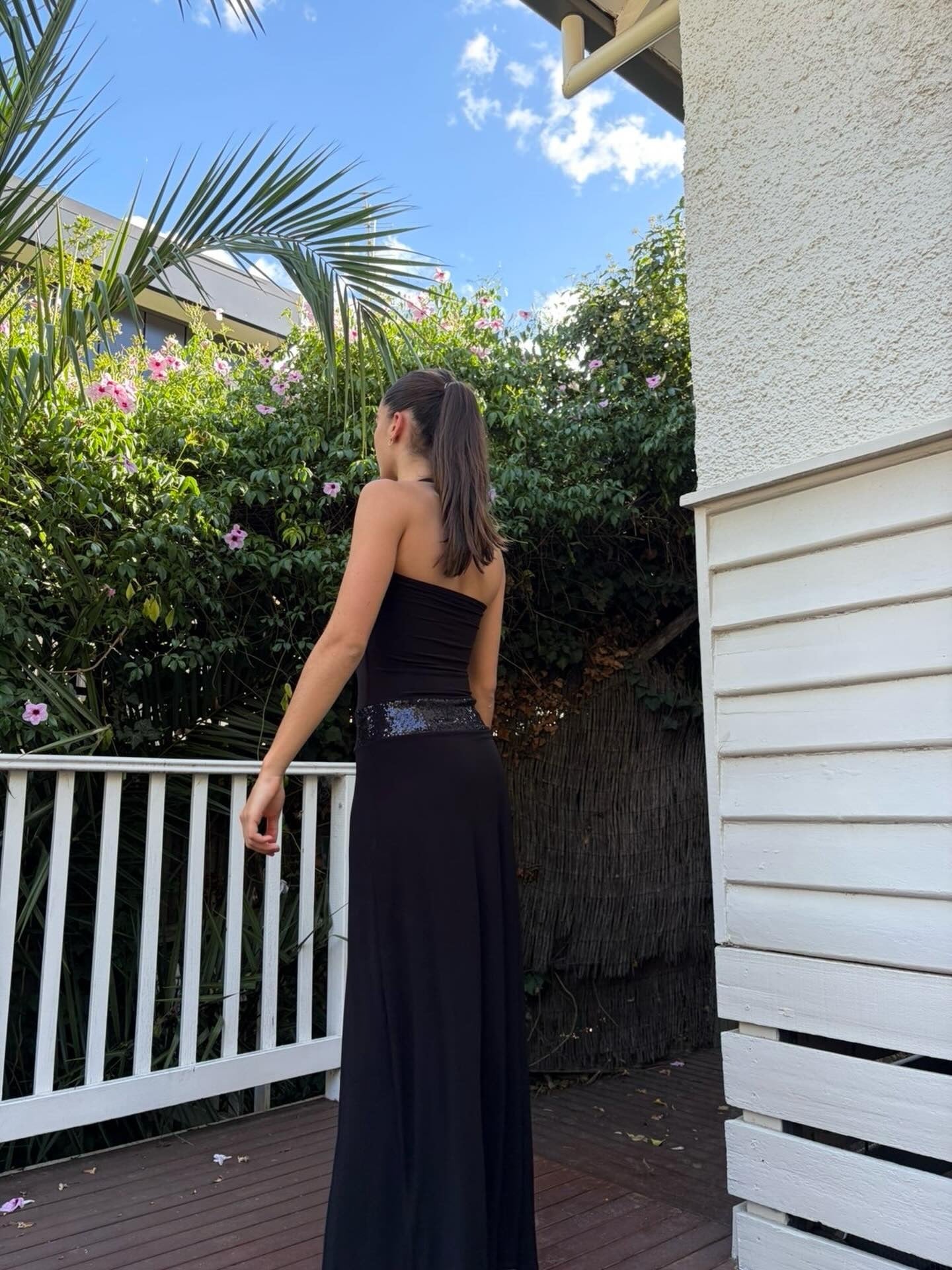 Toscana Maxi Dress Noir Black