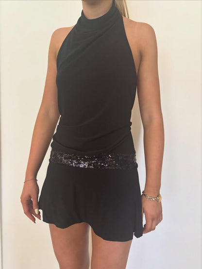 Kassandra mini dress Noir (black)